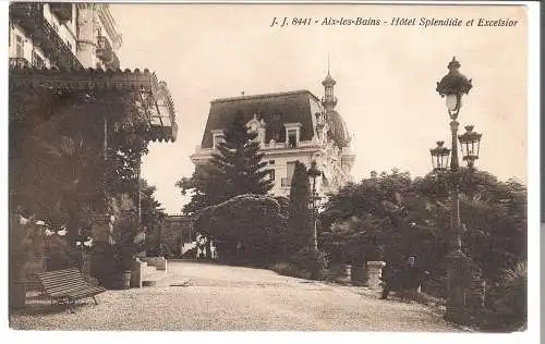 Aix-les-Bains  - Hôtel Splendide et Excelsior - von 1910 (AK6544)