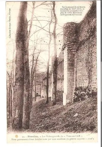 Provins - Les Échauguettés du  > Trou-au-Chat<  - von 1934 (AK6550)