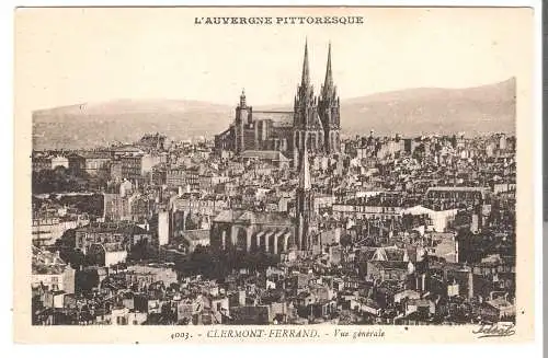 CLERMONT-FERRAND  - Vue générale  - von 1936 (AK6560)