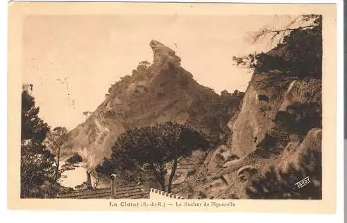 LA CIOTAT  - Le Rocher de Figuerolle  - von 1931 (AK6561)
