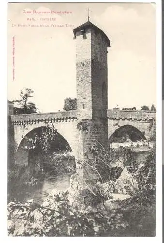 Les Basses-Pyrénées - ORTHEZ - Le Pont vieux et la vieille Tour  - von 1912 (AK6572)
