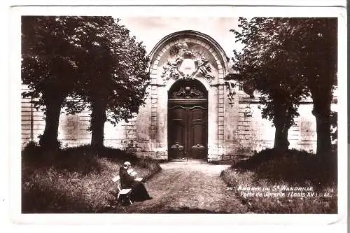 ABBAYE de St-WANDRILLE - Porte de Jarente (Louis XV)  - von 1950 (AK6577)