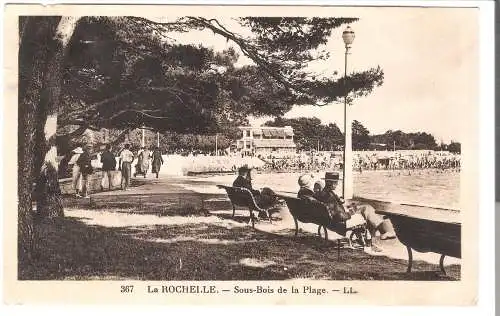 La ROCHELLE - Sous-Bois de la Plage - von 1934 (AK6581)