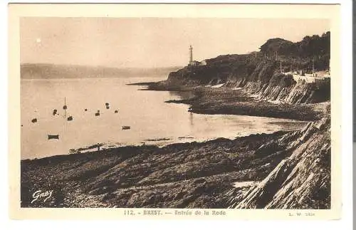 BREST - Entrée de la Rade  - von 1934 (AK6585)