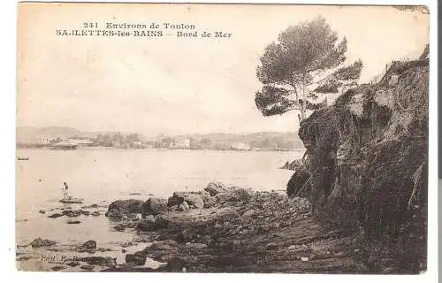 Environs de Toulon - SABLETTES-les-BAINS - Bord de Mer  - von 1934 (AK6587)