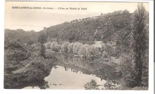 SAINT-LAURENT-de-CONDEL  -  L'Orne au Moulin de Viard  - von 1922 (AK6598)
