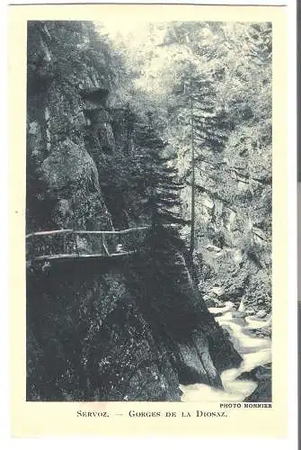 SERVOZ - GORGES de la DIOSAZ - von 1934 (AK6615)