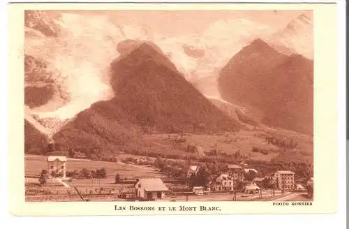 LES BOSSONS et LE MONT BLANC - von 1934 (AK6616)