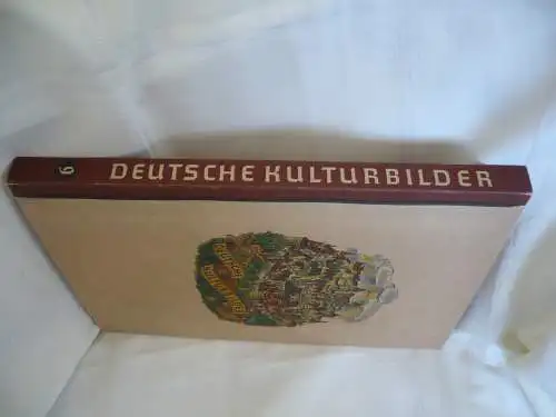 Sammelalbum "Deutsche Kulturbilder" von 1934 in Schutzkarton - komplett (1120) Preis reduziert