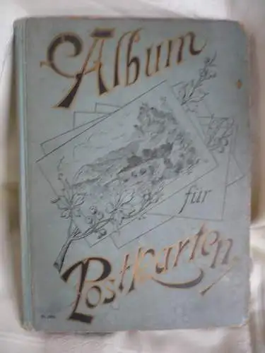 Volles altes Postkarten Album - 60 Postkarten - alle ca. 1900-1915   (1142) Preis reduziert