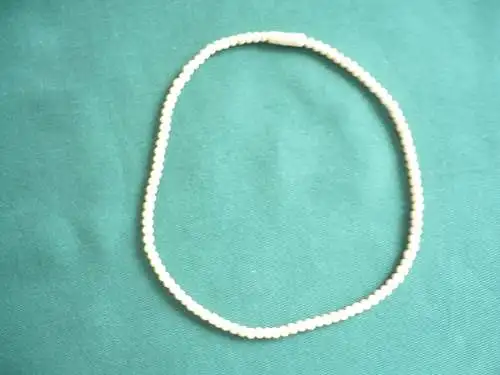 Jugendstil Elfenbeinkette,mit Natur Dreh-Verschluss (507) Preis reduziert