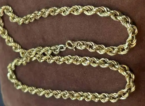 Kordel-Kette - 750 gg Gold (1168) Preis reduziert