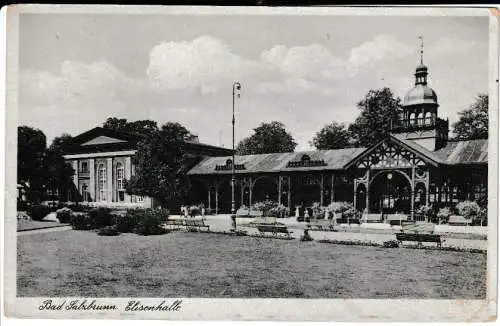 Bad Salzbrunn - Elisenhalle - von 1930 (AK6666)