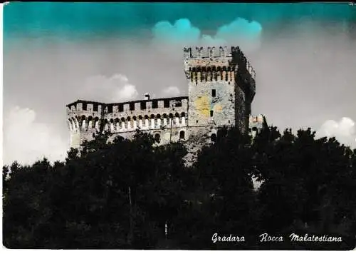 GRADARA - Malatestas' Fortress - von 1958 (AK6689)
