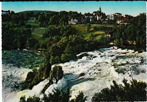 SCHAFFHAUSEN - Rheinfall mit Neuhausen - von 1964 (AK6730)