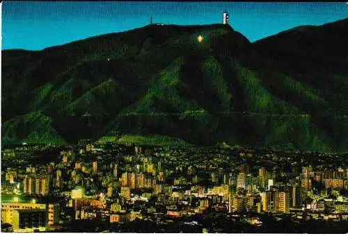 Vista Panoramica de Caracas con Hotel Humboldt - Venezuela - von 1958 (AK6732)