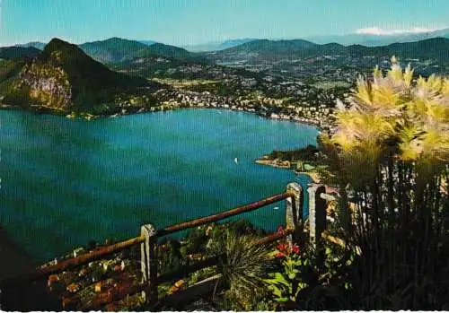 LUGANO - Gesamtansicht und S. Salvator - von 1960 (AK6739)