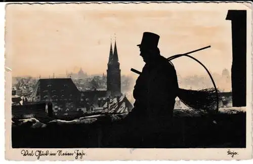 Viel Glück im Neuen Jahr - von 1942 (AK6769)