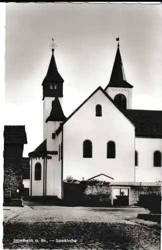 Ingelheim a. Rh. - Saalkirche - von 1964 (AK6776)