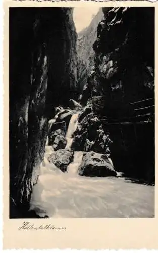 Höllental-Klamm - von 1958 (AK6781)