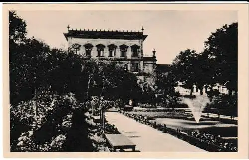Schloß mit Park - von 1959 (AK6787)