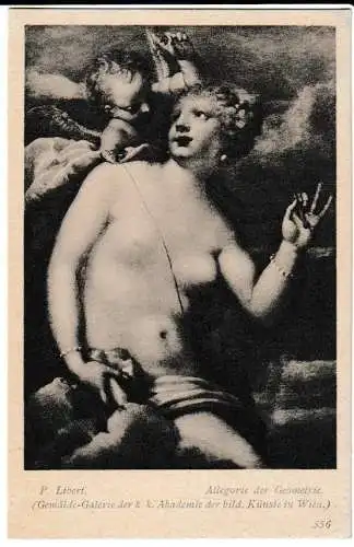 P. Liberi - Allegorie der Geometrie - von 1907 (AK6794)
