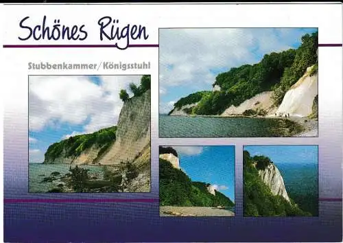 Schönes Rügen - 4 Ansichten - von 1974 (AK6797)