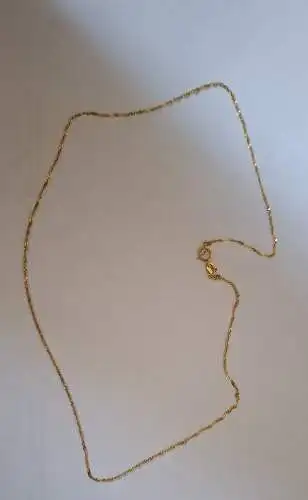 Feine Halskette - 750 gg Gold (1213)