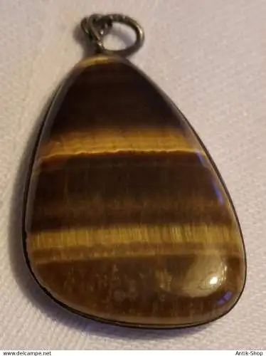 Ketten-Anhänger - Tigerauge in Silberfassung (1236)