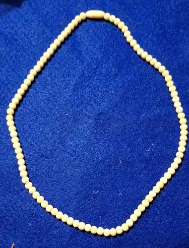 Jugendstil E-Bein-Kette - mit Drehverschluss - ca. von 1920 (1249)