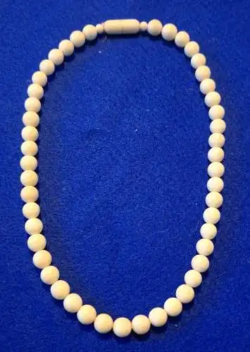 Jugendstil E-Bein-Collier mit Schraubverschluss - ca. von 1920 (1252)