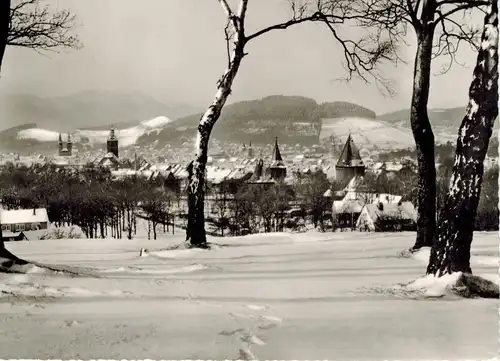 AK Goslar, Ansicht, Petersberg, 1960 ungelaufen beschrieben