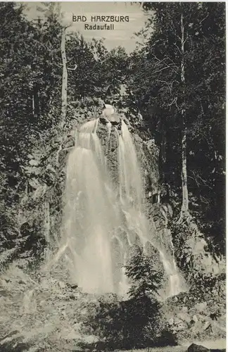 AK Bad Harzburg, Radaufall, ca. 1920 (?) ungelaufen