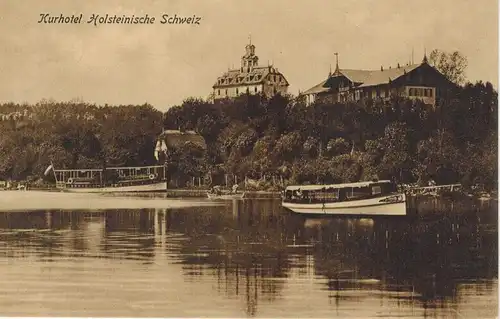 AK Holsteinische Schweiz, Kurhotel, Malente (?), ca. 1920er Jahre, ungelaufen