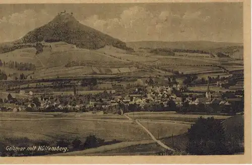 AK Geismar, Ershausen, Eichsfeld, Hülfensberg, Wallfahrtskirche, Beichtkapelle, ca. 1940er Jahre ungelaufen  