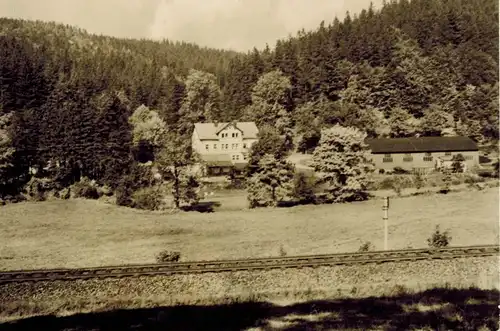 AK Holzhau, Rechenberg, Bienenmühle, Erzgebirge, Mittelsachsen, Luftkurort, Haus des Handwerks, 1970 gelaufen mit Marke