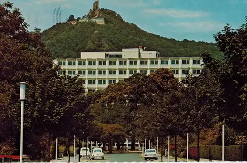 AK Bad Honnef, Drachenfels, Kurklinik, 1976 gelaufen mit Marke+Sonderstempel