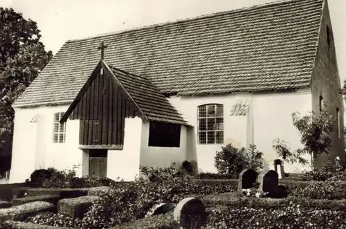 AK Hiddensee, Kloster, Inselkirche, 1977 gelaufen mit Marken  