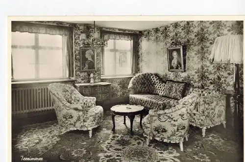 AK Hinterzarten, Hochschwarzwald, Hotel Adler, Adlerwirtshaus, 1950 gelaufen ohne Marke 