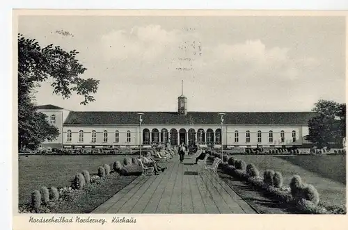 AK Norderney, Kurhaus, 1953 gelaufen mit Marke 