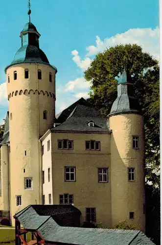 AK Nürnbrecht, Schloß Homburg, Luftkurort, Ansicht, 1977 gelaufen mit Marke 