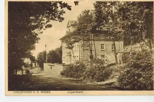 AK Bad Karlshafen, Weser, Jugendheim, 1910er Jahre (?) gelaufen ohne Marke
