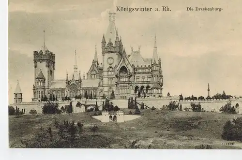 AK Königswinter, Rhein, Drachenburg, 1910-20er Jahre ungelaufen 