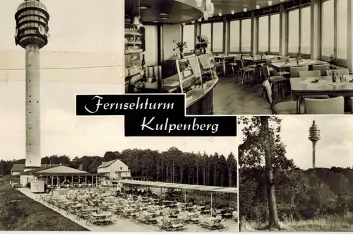 AK Kyffhäuserland, Steinthaleben, Rathsfeld, Kulpenberg, Fernsehturm, Kyffhäuser, 1969 gelaufen ohne Marke 