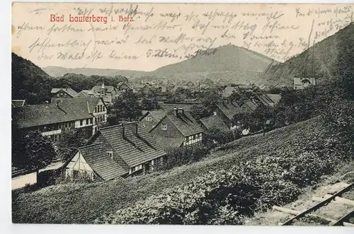 AK Bad Lauterberg im Harz, Ansicht, 1908 gelaufen mit Marke 