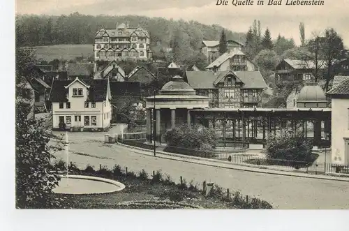 AK Bad Liebenstein, Thüringer Wald, Quelle, ca. 1910er Jahre ungelaufen mit Marke