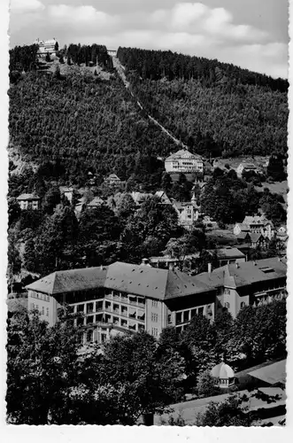 AK Bad Wildbad, Schwarzwald, Sommerberg, 1955 gelaufen mit Marken