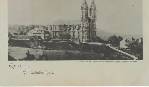AK Bad Staffelstein, Vierzehnheiligen, Basilika, ungelaufen ca. 1900-1910er Jahre