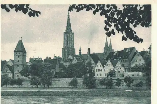 AK Ulm, Donau, Münster, Gotik, Ansicht, ca. 1950er Jahre, ungelaufen