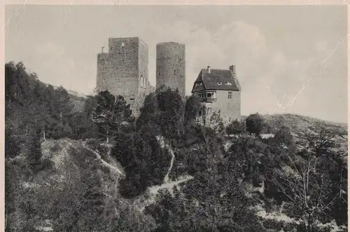 AK Treffurt, Wartburgkreis, Burg Normannstein, Werratal, 1952 gelaufen mit Marke